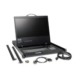 Eaton Tripp Lite  Netcontroller 16-Port 1u Rack-Mount Console Kvm Switch With 19-In. Lcd