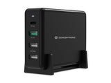 Cargador Usb Conceptronic Quick Charge Pd 4 Puertos  3 Puertos Usb-A 1 Puerto Usb-C 65w