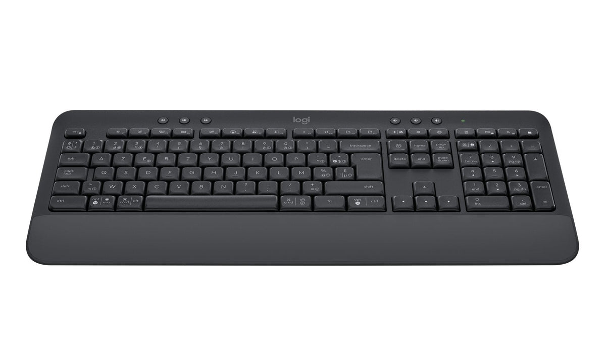 Logitech Signature K650 Teclado Inalámbrico Bluetooth 5.1 Azerty Alemán Grafito