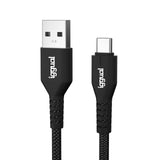 Cable Iggual Usb-A A Tipo C 3a 180 Cm Trenzado