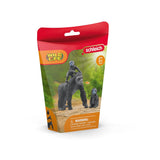 Figura Schleich Wild Life Familia De Gorilas De Tierras Bajas, 42601