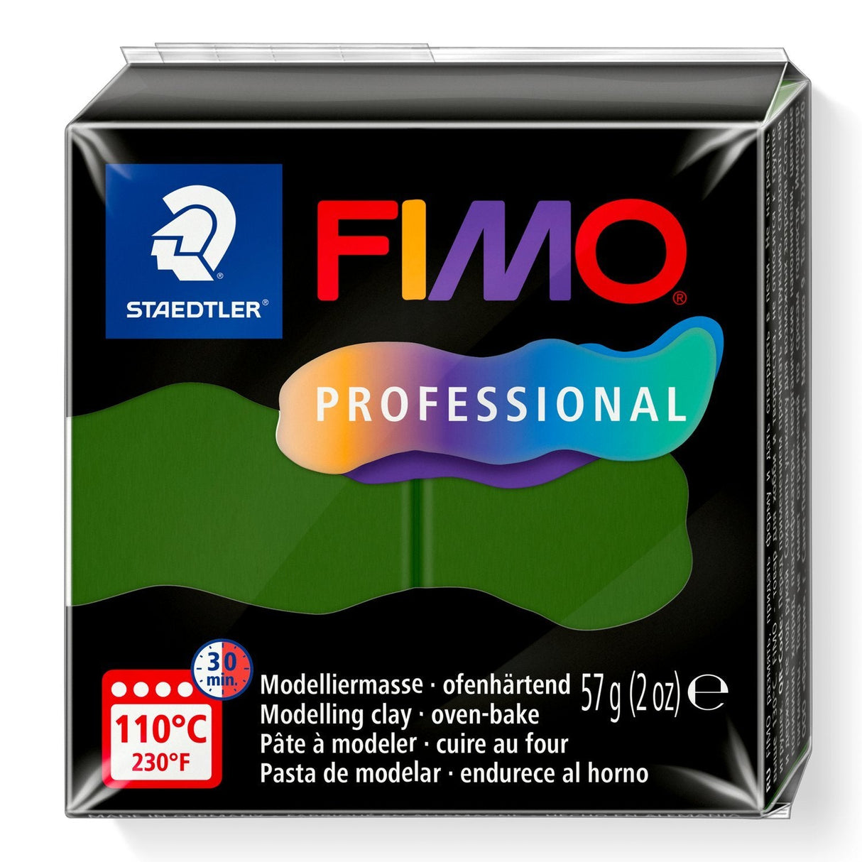 Fimo Mod.Masse Fimo Prof 57g Blattverde