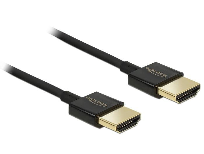 EAN 4043619847730 - DeLOCK HDMI/HDMI, 2 m cable HDMI HDMI tipo A (Estándar) Negro imagen 1