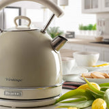 Hervidor De Agua Ariete Vintage Beige2000w1.7lboquilla De Precisiónfiltro Antical Extraiblebase 360º