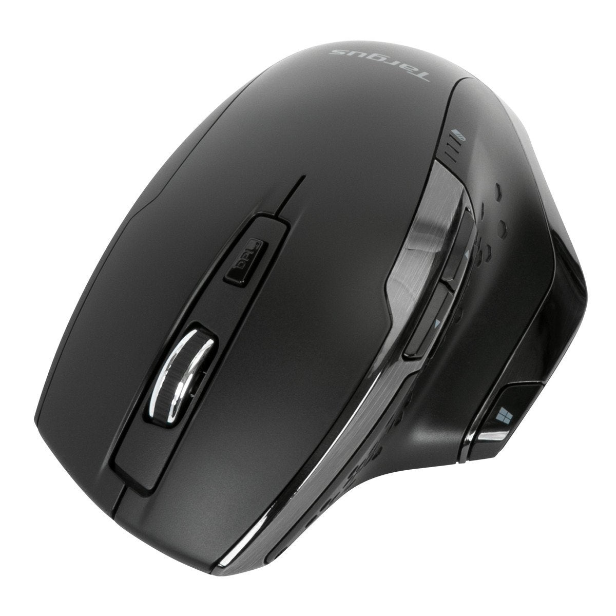 Targus Mouse Wireless Ergonomic Bl. Antimicrobial,Blue Trace,1600dpi