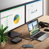 Alogic Duthdpr Hub De Interfaz Usb 3.2 Gen 1 [3.1 Gen 1] Type-C 5000 Mbit/S Negro