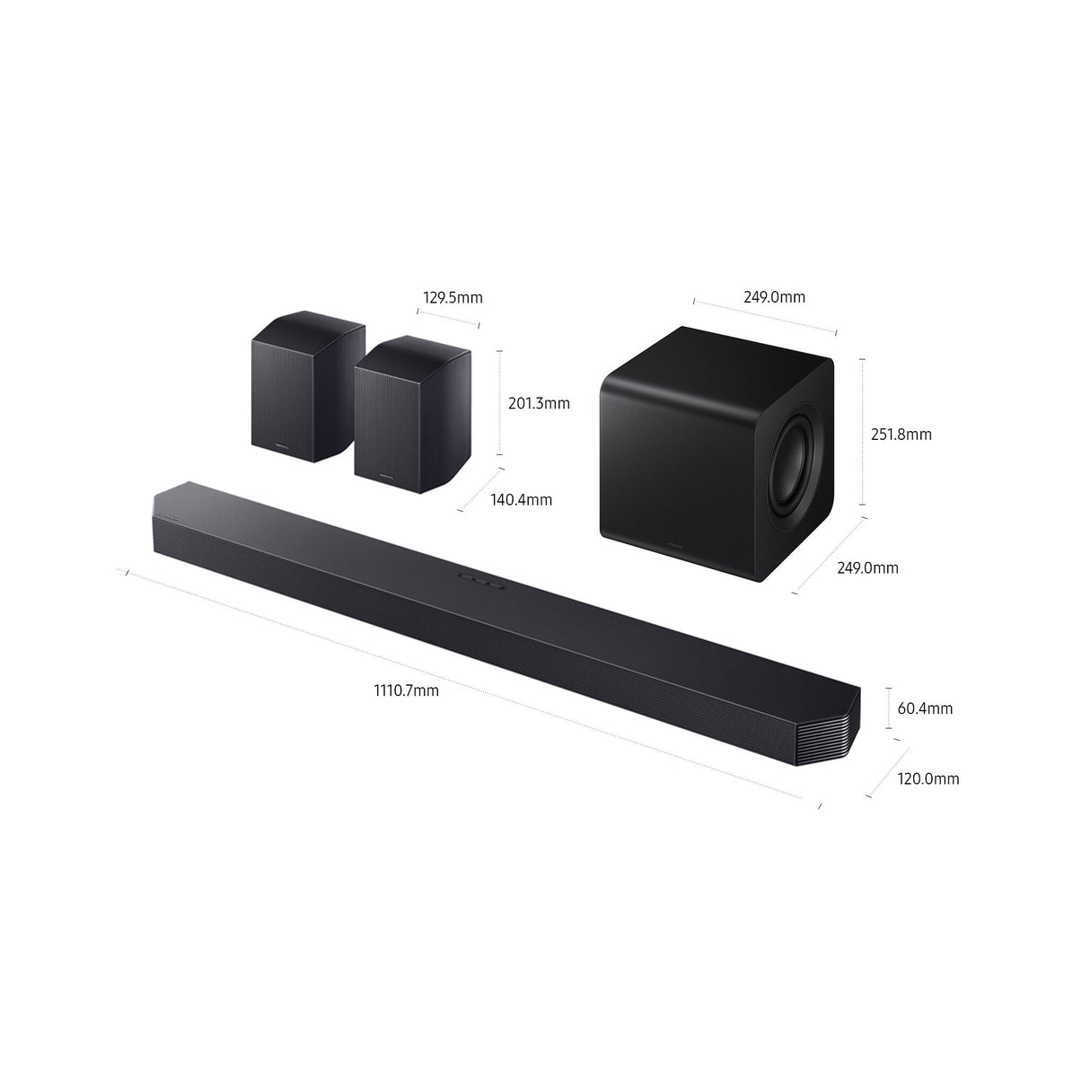 EAN 8806097108931 - Samsung HW-Q930F/ZF altavoz soundbar Negro 9.1.4 canales 580 W imagen 4