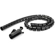 EAN 0065030886772 - StarTech.com CMSCOILED organizador de cables Pasacables Negro 1 pieza(s) imagen 1