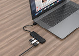 EAN 8716309128858 - Gembird UHB-U3P4P-02 hub de interfaz USB 3.2 Gen 1 (3.1 Gen 1) Type-A 5000 Mbit/s Negro imagen 3