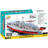 Cobi Uss Arizona (Bb-39) Escala 1:300 Cobi-4843