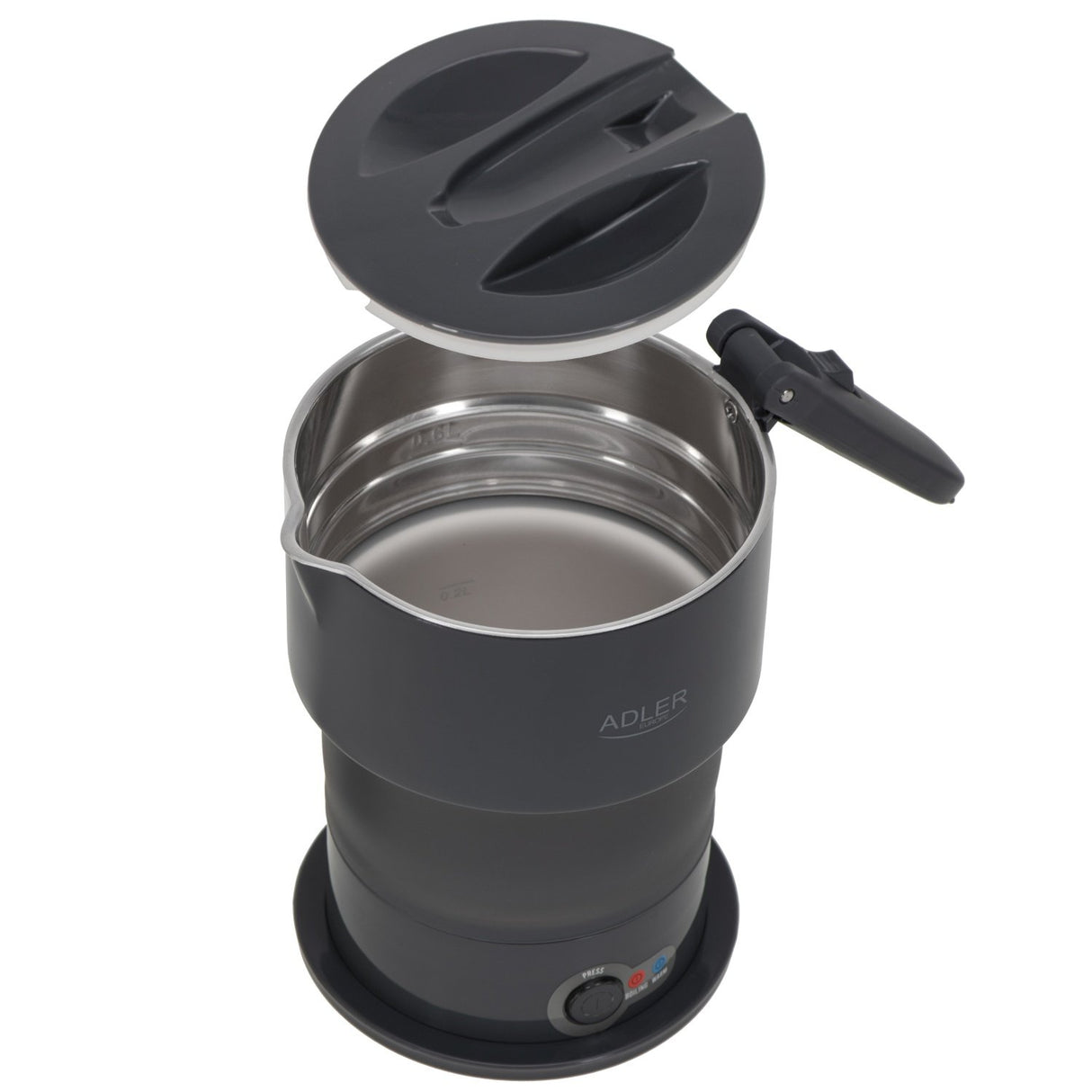EAN 5905575906779 - Adler AD 1377G tetera eléctrica 0,6 L 600 W Gris imagen 6