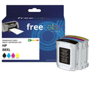 Cartucho Freecolor Hp 88xl Color Bk C M Y Remanufacturado