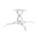 Aisens Soporte Universal Giratorio - Inclinable De Techo Para Proyector - Hasta 13.5kg - Blanco