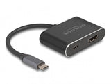 Delock Usb Type-C Adapter Zu Hdmi (Dp Alt Mode) 8k Mit Hdr Und Power Delivery 100 W