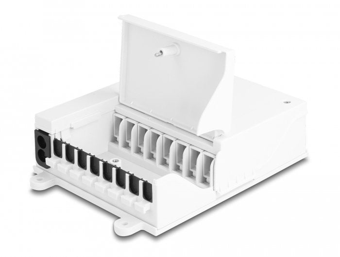 Lwl Ftth Indoor Verteilerbox Zur Wandmontage 8 Port Weiss