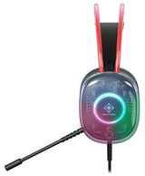 Auriculares Deltaco Gaming Rgb Beleuchtet Halbtransparente