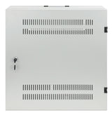 Intellinet 713641 Armario De Pared De Bajo Perfil De 19" Con Postes Horizontales 4u Y Verticales 2u Gris