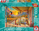 Schmidt Spiele Rosina Wachtmeister: Bajo El Sol Dorado, Rompecabezas De 1000 Piezas 58662