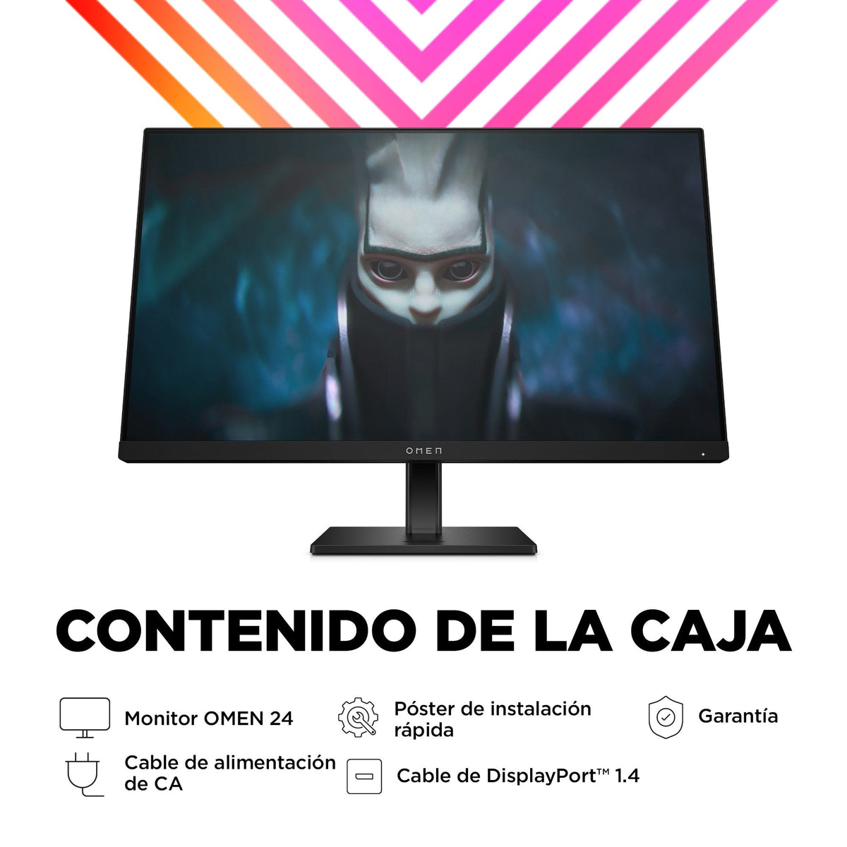 Hp Omen By Hp Monitor Gaming Omen By De 23,8 Pulgadas, Fhd Y 165 Hz - Omen 24