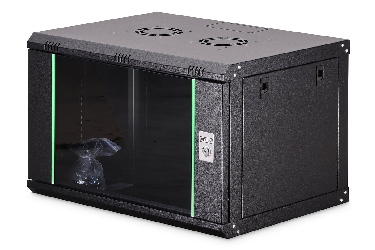 EAN 4016032257783 - Digitus DN-19 07-U-EC-SW armario rack 7U Bastidor de pared Negro imagen 1