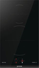 Placa De Inducción Gorenje Gi3201bc Hobs Negro Integrado 30 Cm Con  2 Zona(S)