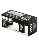 Maxell Micro Pilas Planas Óxido De Plata 1,55v - Sr616sw 321 Caja 10u