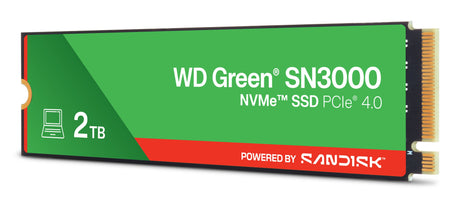EAN 0718037904610 - SanDisk Green WD SN3000 NVMe 2 TB M.2 PCI Express 4.0 imagen 2