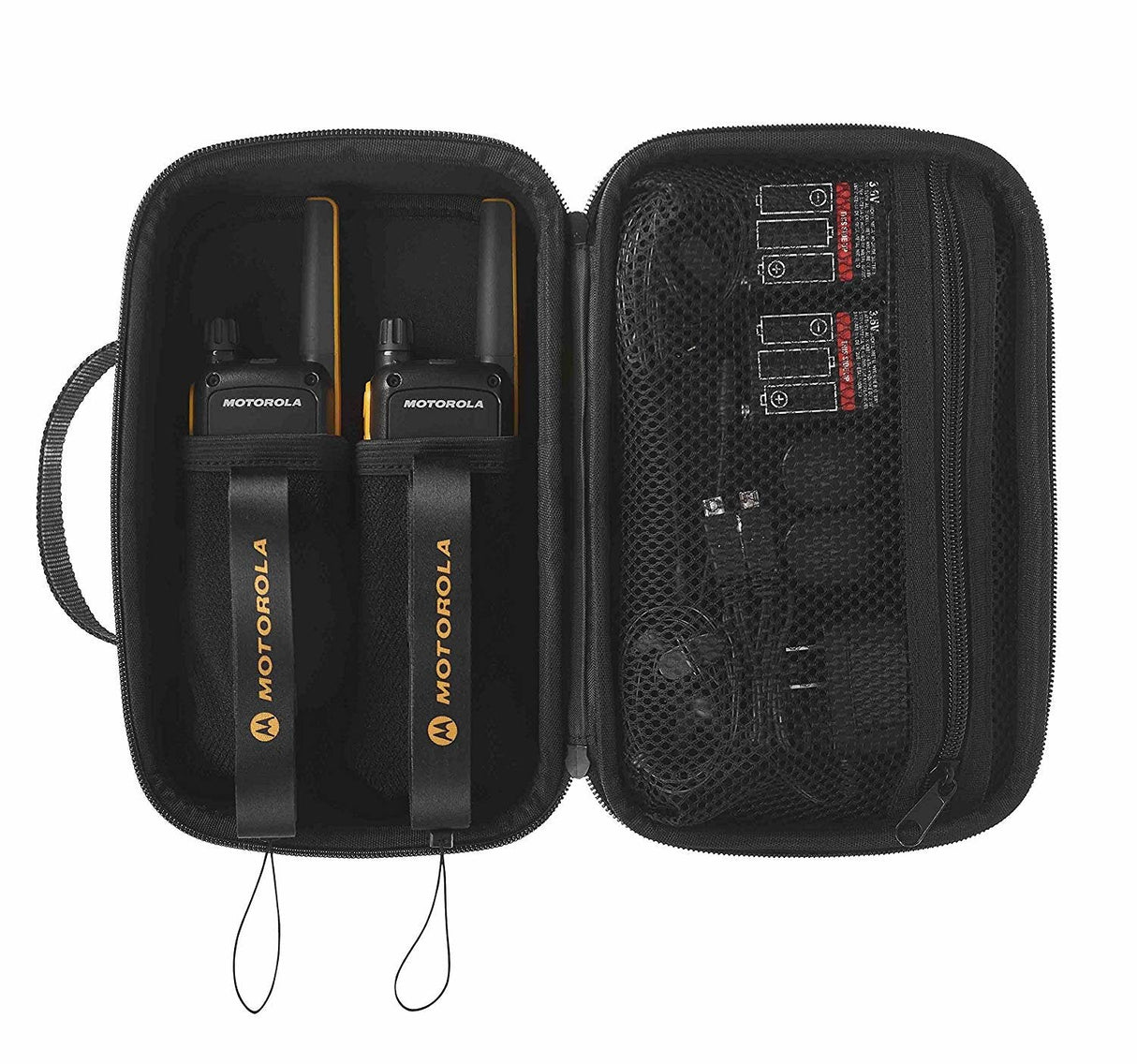 Walkie-Talkie Motorola Tlkr-T82extreme Negro Pack2 Pmr446/10km/16canales/Clip Cinturon/Vox/Impermeabl B8p00811ydemag