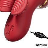 Beeny Estimulador Con 4 Cabezales, Succión, Tapping, Tickling Y Licking