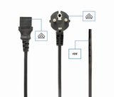 EAN 8716309010184 - Gembird PC-186-VDE cable de transmisión Negro 1,8 m imagen 6