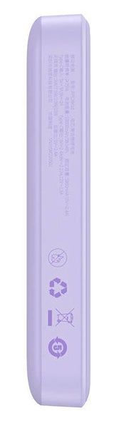 EAN 6932172626099 - Baseus PPCX110105 batería externa Polímero de litio 10000 mAh Cargador inalámbrico Púrpura imagen 8