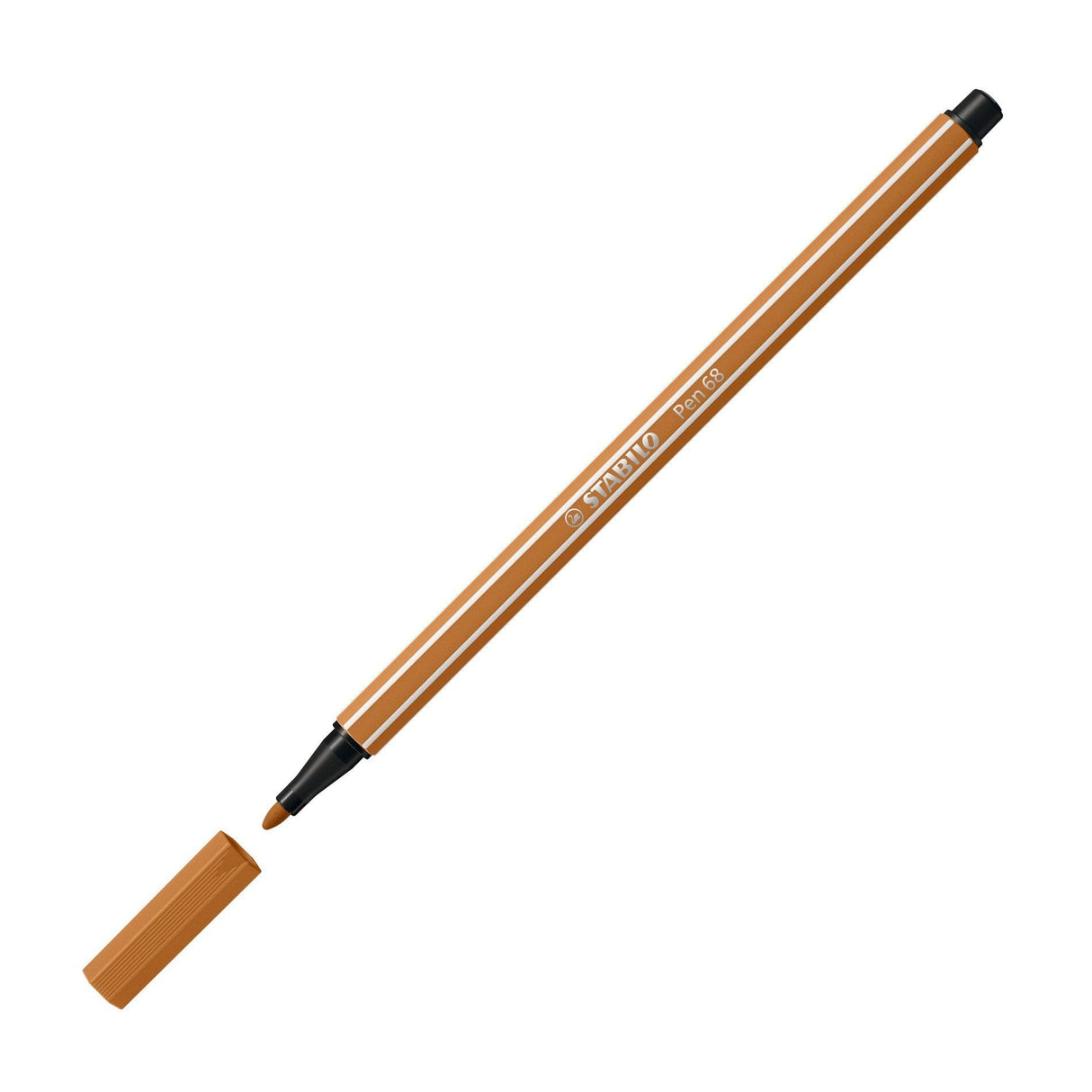 Stabilo Pen 68 Rotulador Ocre Oscuro -10u-