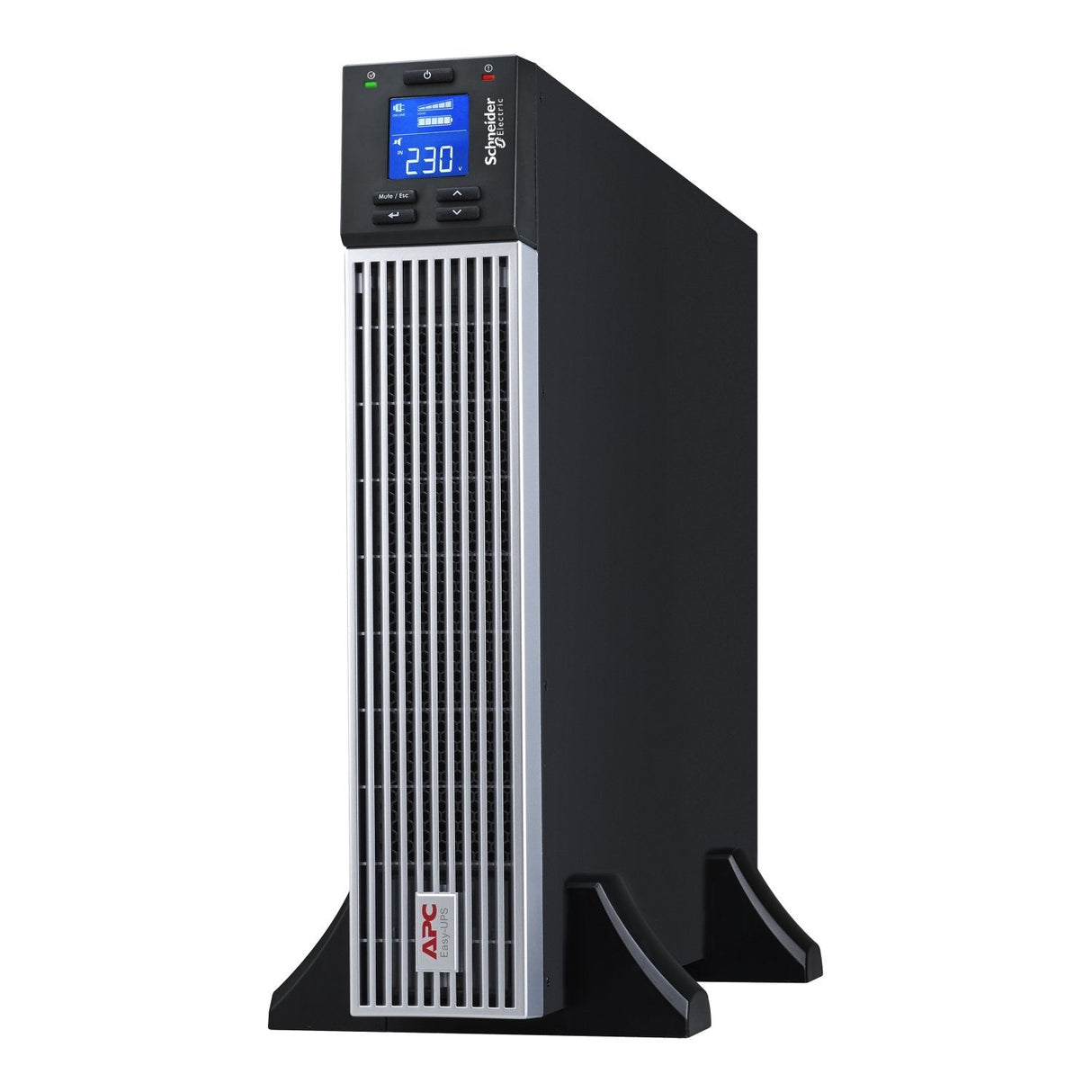 Apc Easy Ups On-Line Srvl Ups (Montaje En Bastidor) Lithium-Ion Intelligent Card Slot With Rail Kit Ca 230 V 1800 Vatios 2000 Va 1 Fase 432 Wh Rs-232 Usb Conectores De Salida: 6 Pfc 2u Negro Con Bisel Frontal En Plateado