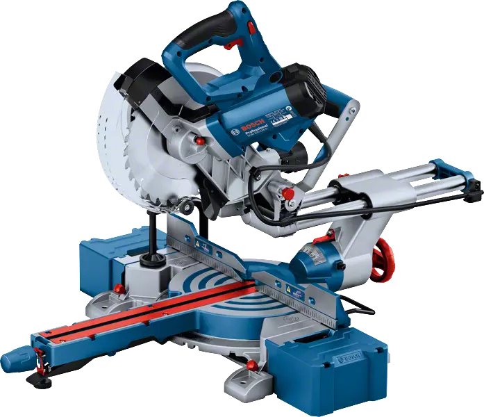Tronzadora E Ingletadora Bosch Professional Gcm 305-216 D Azul, 1200 Vatios