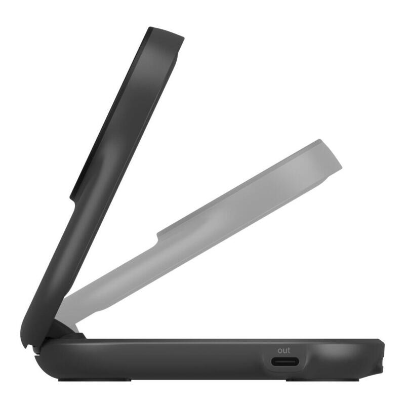 Belkin Ultracharge 25w Qi2 Magn. 2-In-1 Lad.Klappb.Sw. Wiz039kqbk