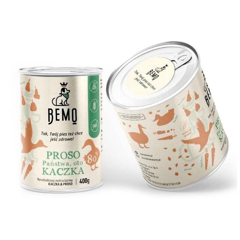 Bemo Proso Panstwa, Oto Pato! Comida Húmeda Para Perro 400g