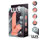 Bernd Dildo Triple Densidad Con Testículos Oscilantes 9.2