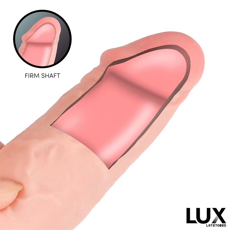 Bernd Dildo Triple Densidad Con Testículos Oscilantes 9.2