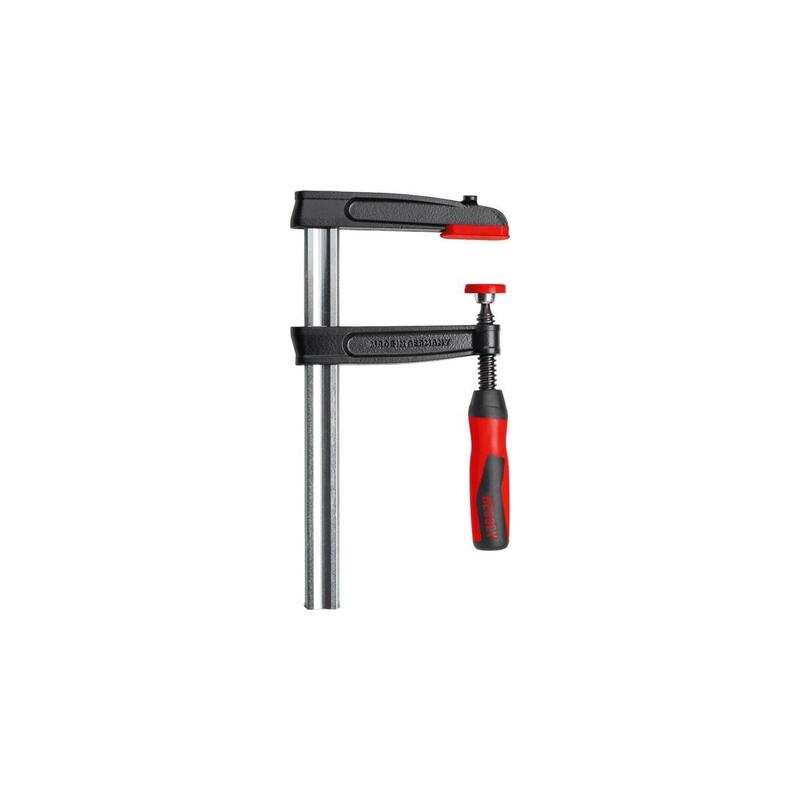 Bessey Abrazadera De Tornillo De Hierro Maleable Tpn50s12be Rojo/Negro, 500 / 120 Tpn50s12be