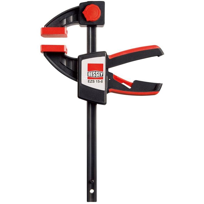 Bessey Abrazadera De Una Mano Ezs15-8 Negro / Rojo, 150/80