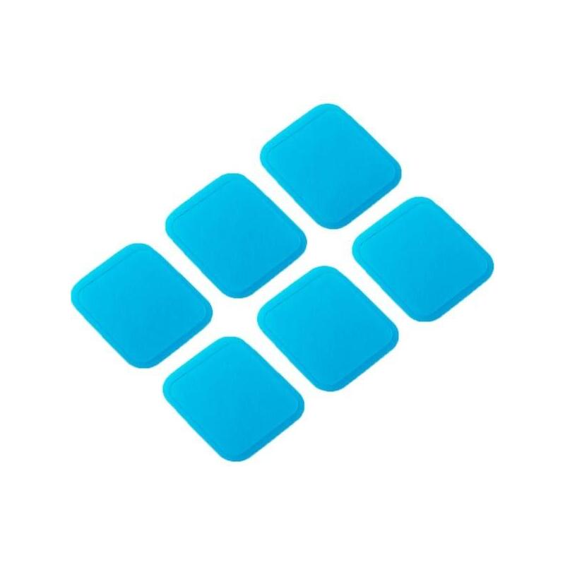 Beurer Reemplazo Conjunto Em 50 Gel Pads, Dispositivo De Masaje Azul, 6 Piezas 64849