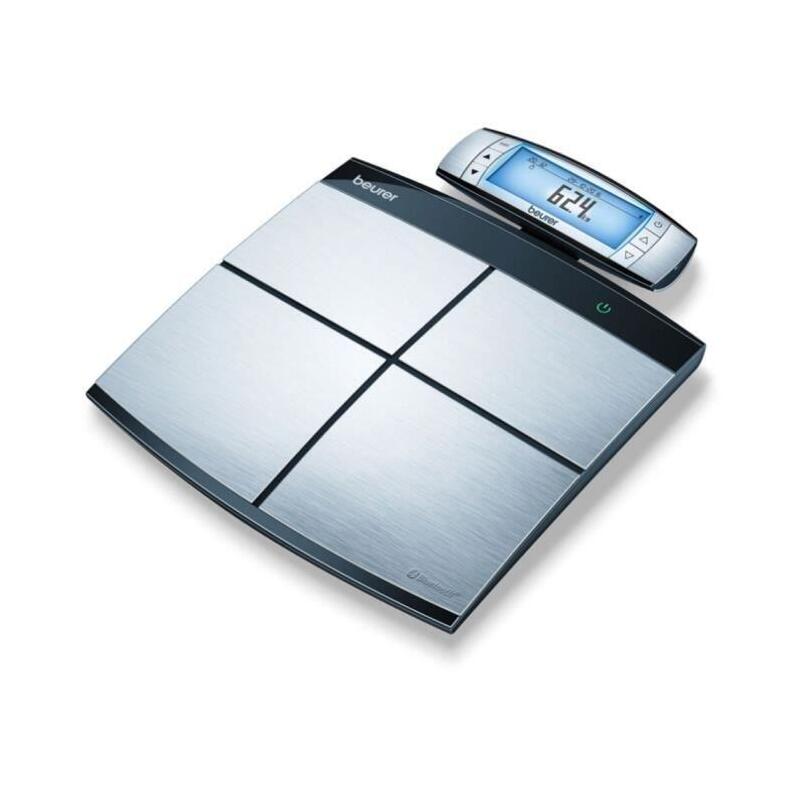 Beurer Báscula De Baño Diagnóstica Bf 105 Negra Y Plateado