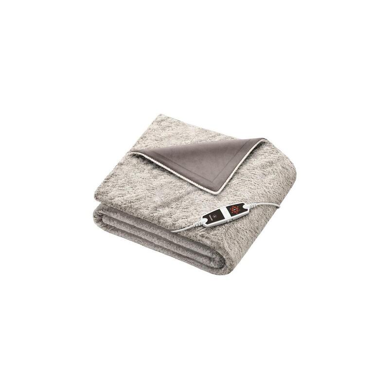 Beurer Manta Cálida Xxl Hd 150 Nordic, Manta Eléctrica Gris, 150 X 200 Cm 43105