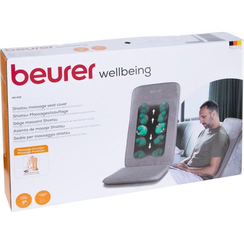 Beurer Mg 202 Grey Massage Seat Cushion