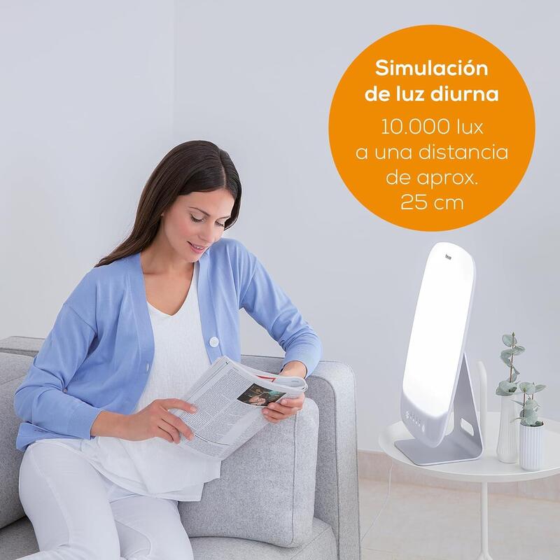 Beurer Tl 95 Lámpara De Luz Diurna, Simulación De Luz Diurna, 14.000 Lux 60844