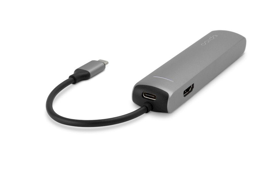 Epico Hub Usb-C A 4k Hdmi  3usb-A  Usb-C  Ethernet - Plata