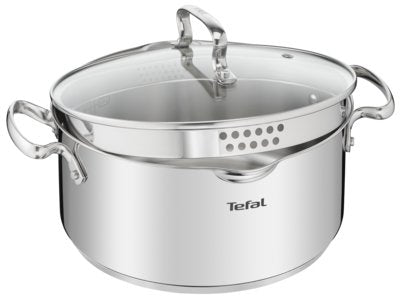 Tefal G7194355 Duetto+ Pot, 18 Cm, 2 L, Stainless Steel