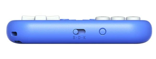 8bitdo Micro Bluetooth Gamepad Azul, Para Nintendo Switch, Android, Raspberry Pi  Ret00384