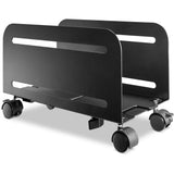 Inline Pc-Trolley, Soporte Con Ruedas Para Pc Máx. 10 Kg, Negro
