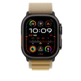 Apple 49mm Tan Alpine Loop - Small - Black Titanium Finish